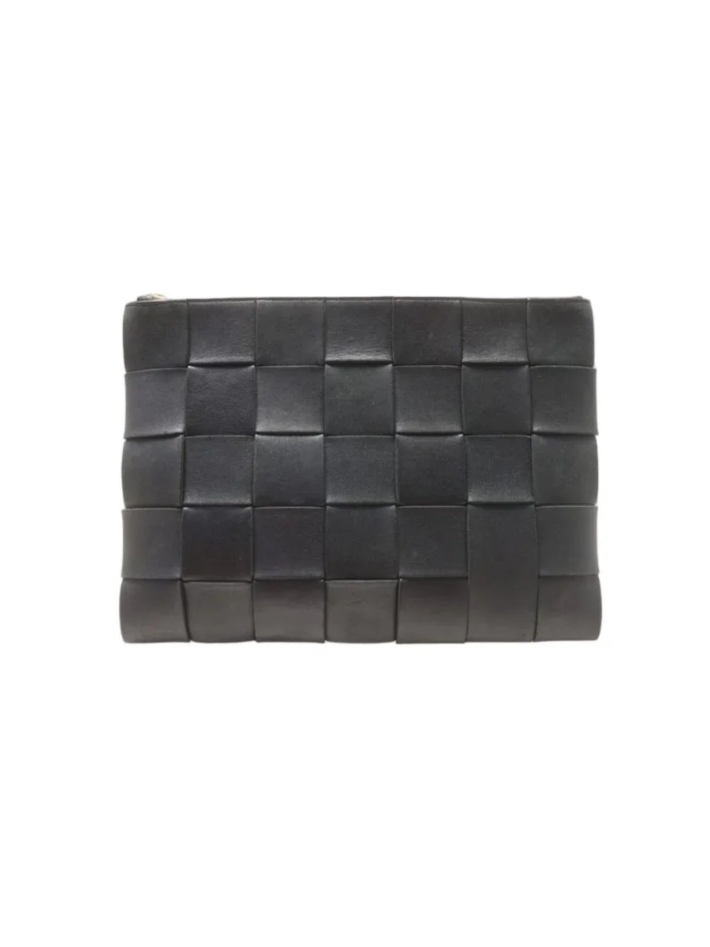 Bottega Veneta Maxi Intrecciato Calfskin Clutch